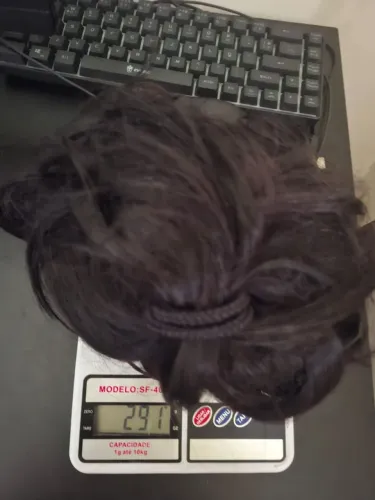 Cabelo humano mega hair na fita.