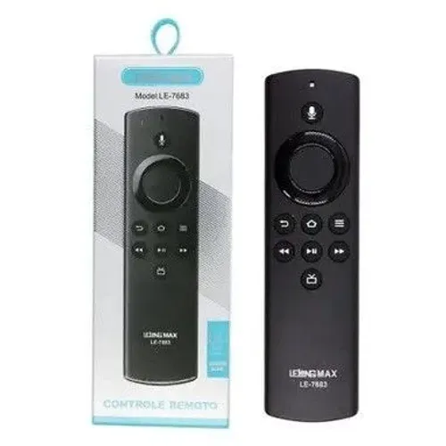 Controle Compatível para Amazon Fire Stick com Comando de Voz