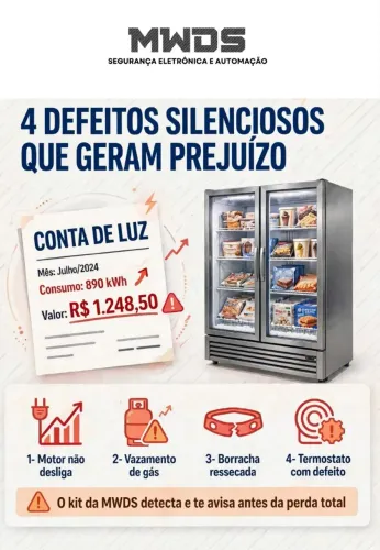 Monitoramento Inteligente de freezers e câmaras frias