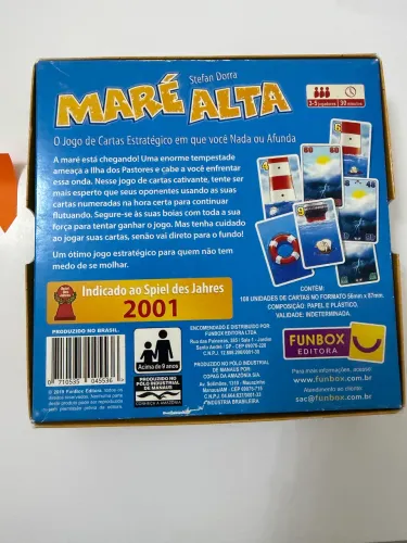 Jogo Maré Alta - Um Jogo De Stefan Dorra - Funbox