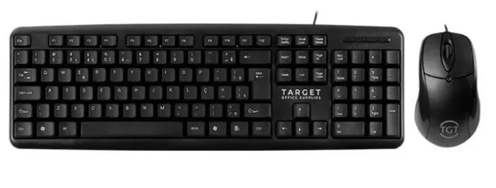 Kit Teclado e Mouse USB 