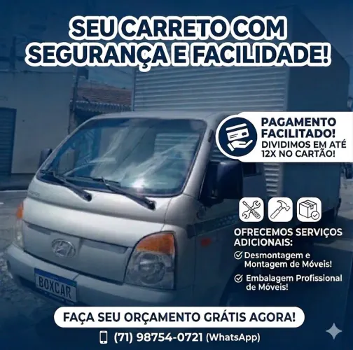 MUDANÇAS E FRETES EM SALVADOR E REGIÃO