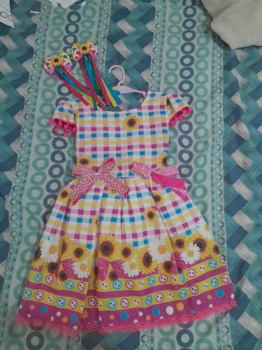 Vestido junino tamanho 2