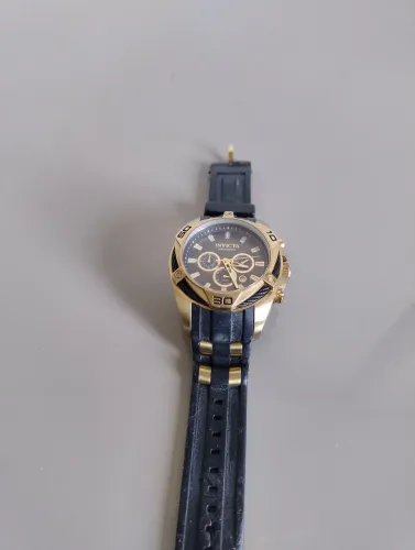 ? Relógio Invicta Bolt Chronograph Original Dourado e Preto
