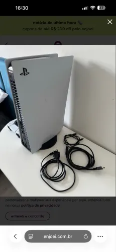 PS5 Semi-novo em ótimas condições