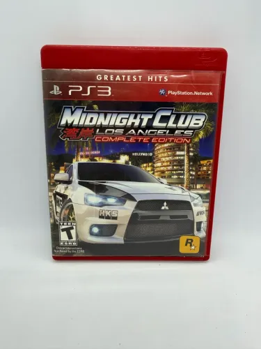 Jogo PlayStation 3 PS3 Midnight Club Los Angeles Complete Edition