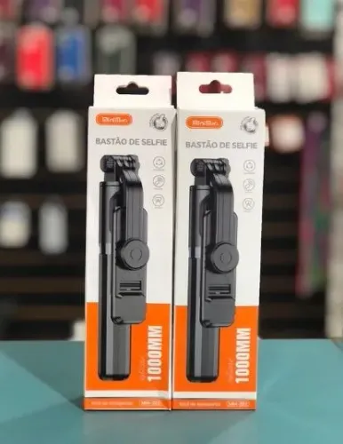 Bastão de selfie com tripé e controle bluetooth minimen MM-Z02