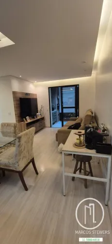 Apartamento com 3 dormitórios e Varanda Gourmet, Interclube