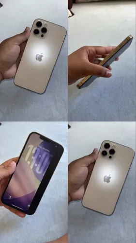 iPhone 12 Pro Max dourado 
