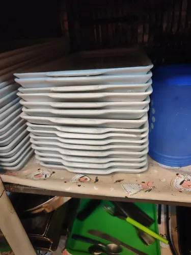 Bandeja de porcelana