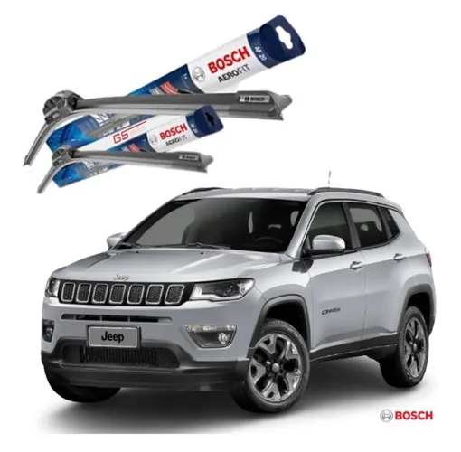 Palheta Limpador Parabrisa Jeep Compass 2017 2018 2019 2020 Bosch