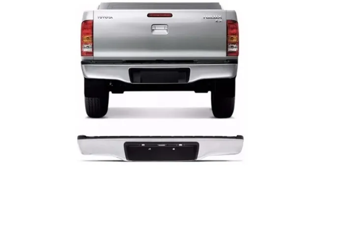 Parachoque Traseiro Cromado Hilux 2006 2007 A 2014 2015 