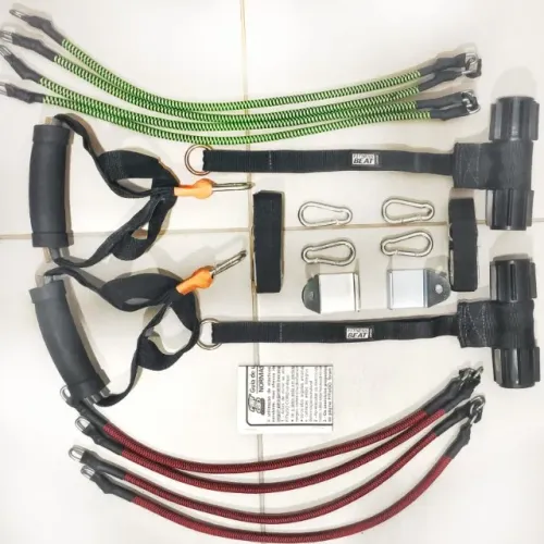 Kit de Elásticos para Exercícios Fittogo Cord 80 - Boa forma em qualquer lugar!