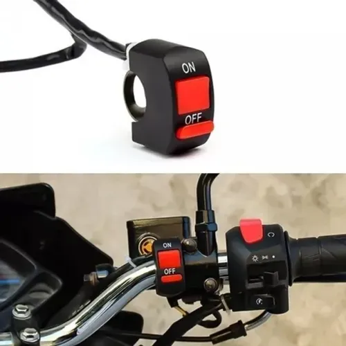 Botão Interruptor P/ Moto - On / Off - Prime 