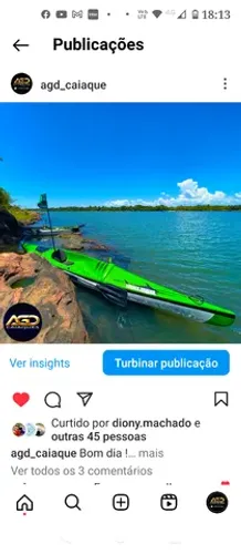Caiaque Oceânico (aberto)