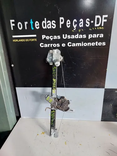 Máquina De Vidro Elétrico Da Porta Dianteira Esquerda Logan Sandero 2007 À 14