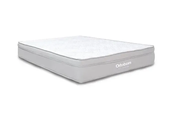 Colchão Casal Fit Spring Ortobom 138x188x26 Molas Superlastic rf54