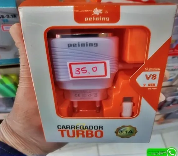 Carregador turbo universal micro usb