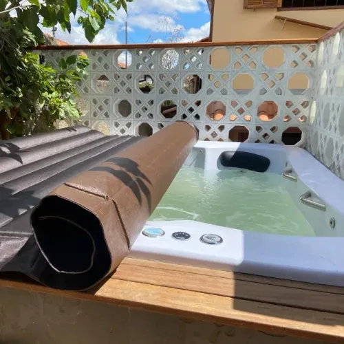 Capa Para Spa Enrolaval (jacuzzi, Ofurô, Banheira)