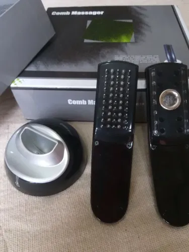 Pente massageador para crescimento de cabelo