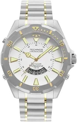 Relógio Technos Masculino Skydiver Prata - WT205FQ/5B