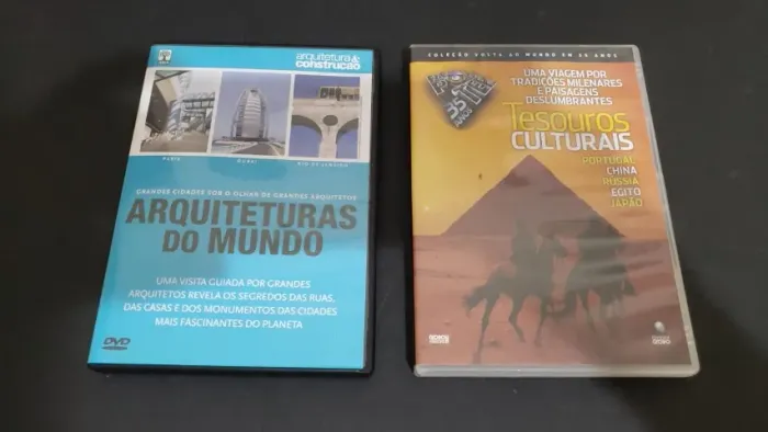 DVD(2) Arquitetura no mundo e tesouros culturais