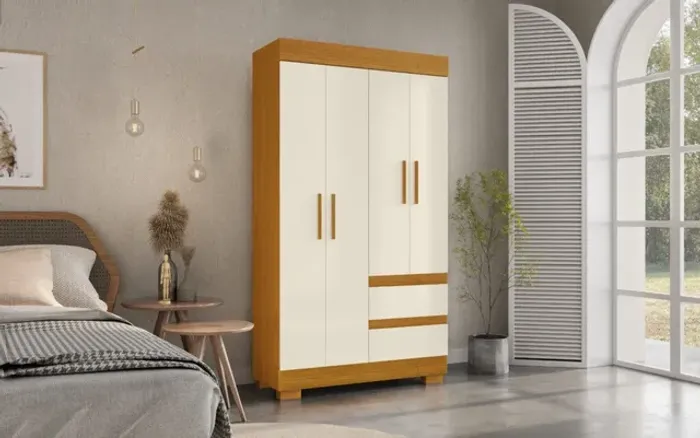 Guarda-Roupa 4 Portas Maya tt3227m