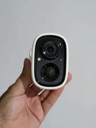 Camera FullHD sem fio com bateria. Visão noturna. Aplicativo. Babá Eletrônica.