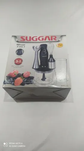Mixer 3 em 1 Suggar - Potência 220V 200W - Cor preta -