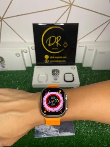 Lançamento Smartwatch W69 Plus Amoled 49MM OS 10 2024 Capa/Película Vidro + 2 Pulseiras 