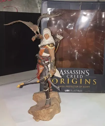 Estátua do Bayek, Protagonista de Assassin's Creed Origins