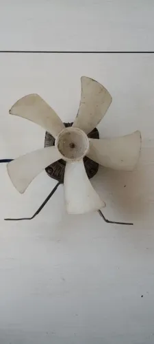 Motor exaustor churrasqueira 110v com hélice e suportes