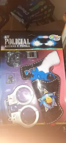 Kit policial brinquedo