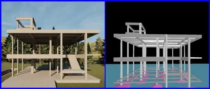 Projeto Estrutural de Residência, Piscina, Edifícios e demais.