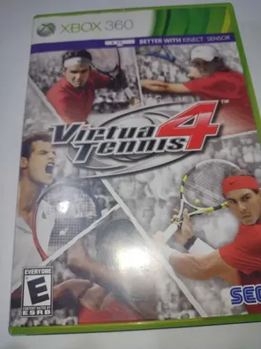 Game Xbox 360 Virtual Tennis 4 Original 