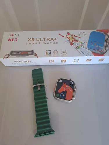 Smartwatch X8 Ultra+ NFC - Sports Version - Brinde 5 Pulseiras