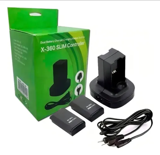 Carregador de baterias controle xbox 360