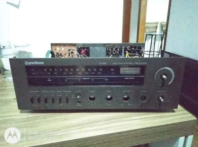 RECEIVER gradiente s125 sem placa mãe