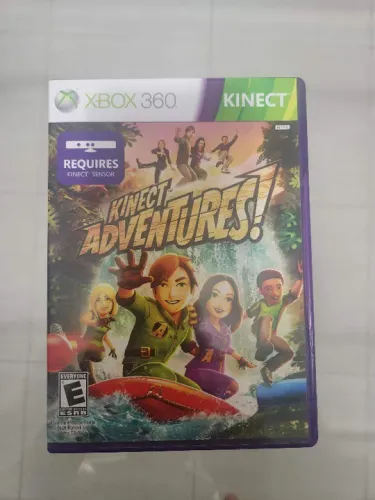 Jogo Kinect Adventures - Xbox 360 (Mídia Física/Original)