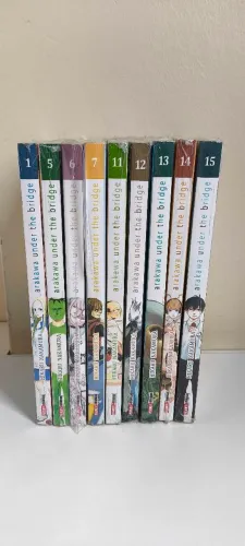 Mangá Arakawa Under the Bridge - incompleto 