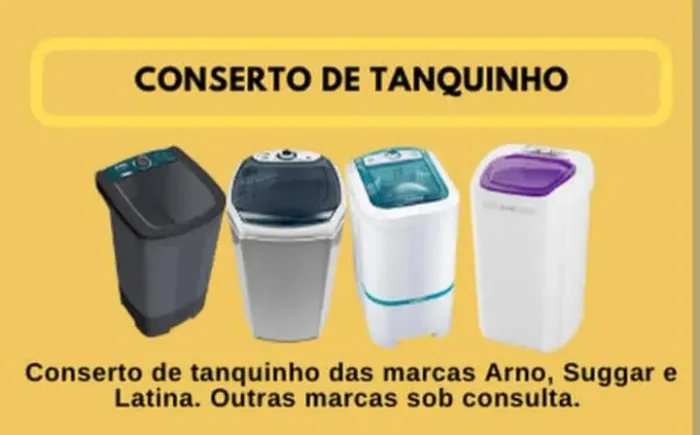 conserto maquina de lavar e tanquinho.