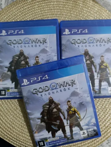 God OF War Ragnarok PS4 novo lacrado 