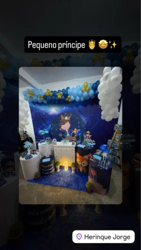 Pequeno príncipe Decoração