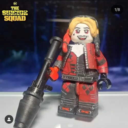 LEGO Custom Miniatura Harley Quinn The Suicide Squad Lego