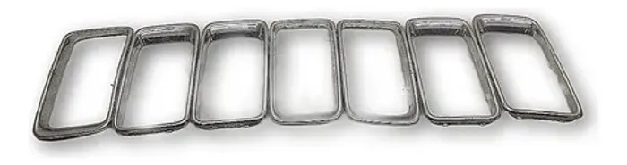 Kit Moldura Cromado Grade Jeep Grand Cherokee 3.0 2015