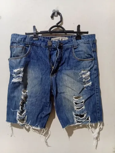 Bermuda Jeans Masculina