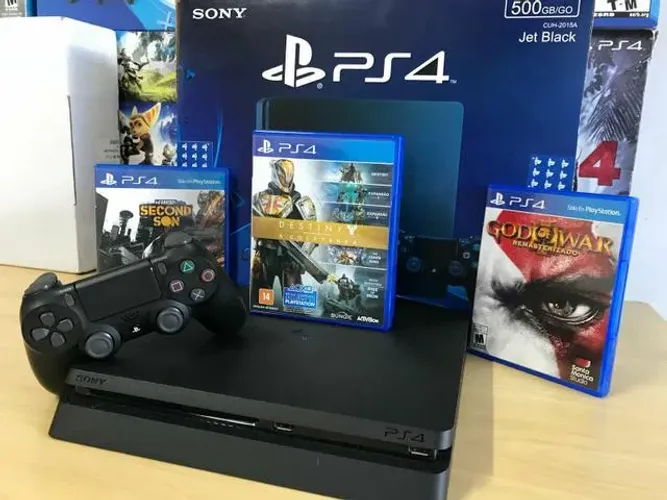 Playstation 4 / jogo/  controle / aceito cartão / JCGames 