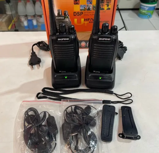 PAR DE RÁDIO COMUNICADOR - 2 UNIDADES 