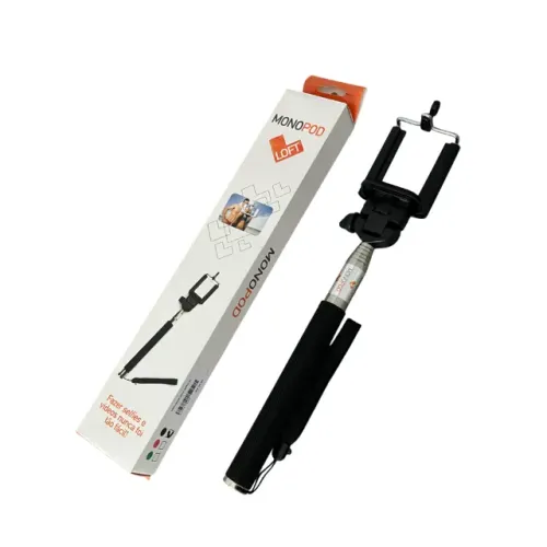 Bastão Suporte Retrátil Monopod de Mão Selfie Loft
