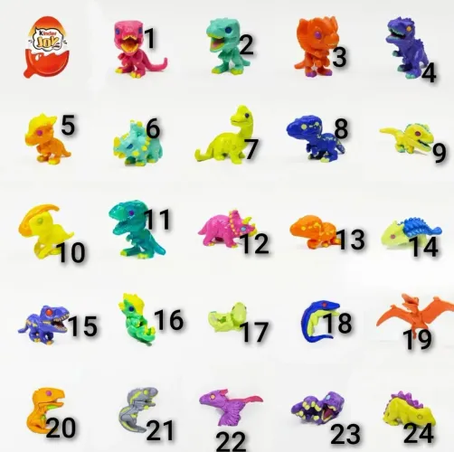 Kinder Joy Dinossauros Europeus - Escolha o seu favorito ?